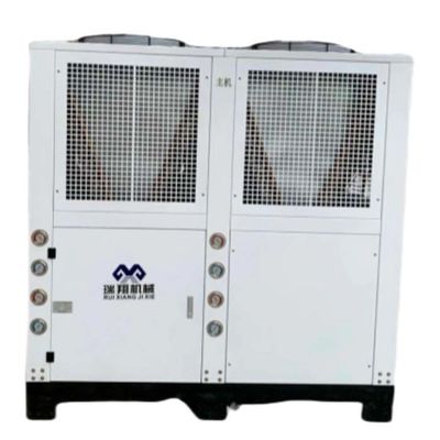 Unit Air Cooling Water Chiller Modular Industrial Water Chiller System Dengan Kontrol PLC