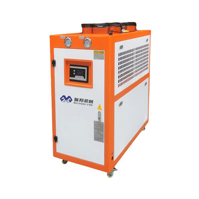 10HP R404A 10 Ton Air Cooling Chiller Blow Molding Chiller Menghemat ruang