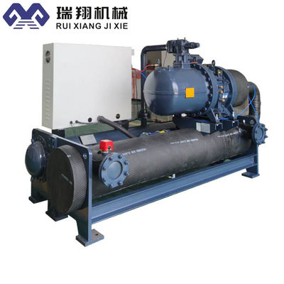 50 Ton Air Dingin Sekrup Chiller Efisiensi Tinggi Dengan Rentang Suhu Outlet 5-15°C