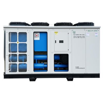 Kapasitas pendingin 10 sampai 500 ton Air cooling water chiller 380V 3Ph 50Hz Power Supply 0.75KW Pump Power Energy Cooling Unit