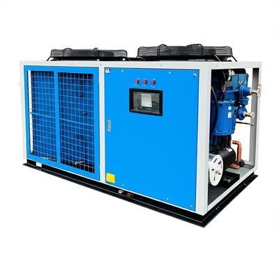 3.18KW Input Power Air Cooled Water Chiller Cooling Capacity 10 sampai 500 ton Sistem pendingin industri untuk kontrol proses
