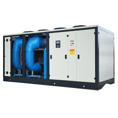 Daya Masukan 318KW Pendingin Air Berpendingin Udara 380V 3Ph 50Hz Solusi Pendingin Air Komersial Daya Pompa 075KW