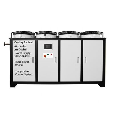 Metoda pendinginan Air Dingin Air Dingin Air Chiller Pasokan listrik 380V3Ph50Hz Daya Pompa 075KW Sistem Kontrol Suhu